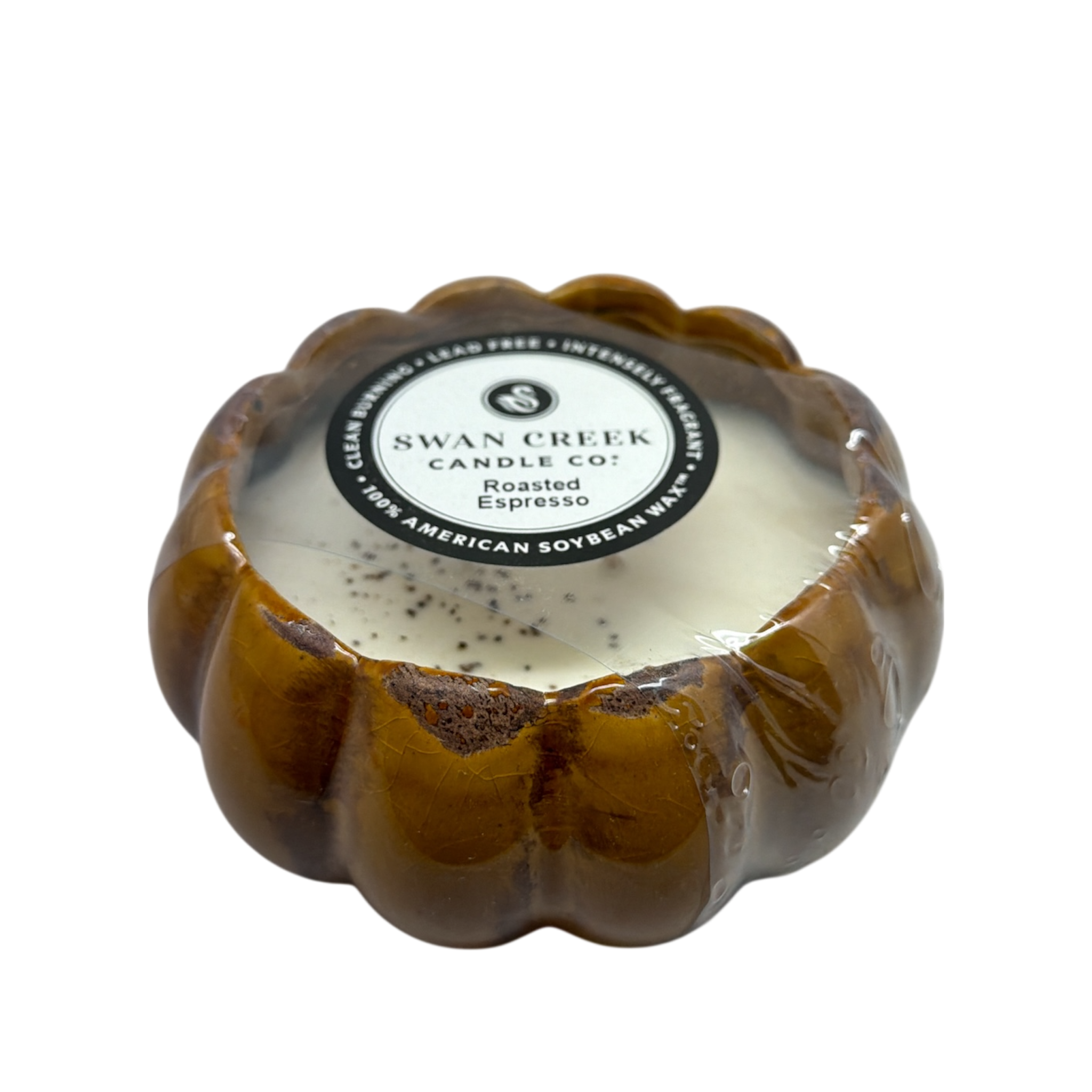 Small Petal Bowl  Soy Candle - Roasted Expresso