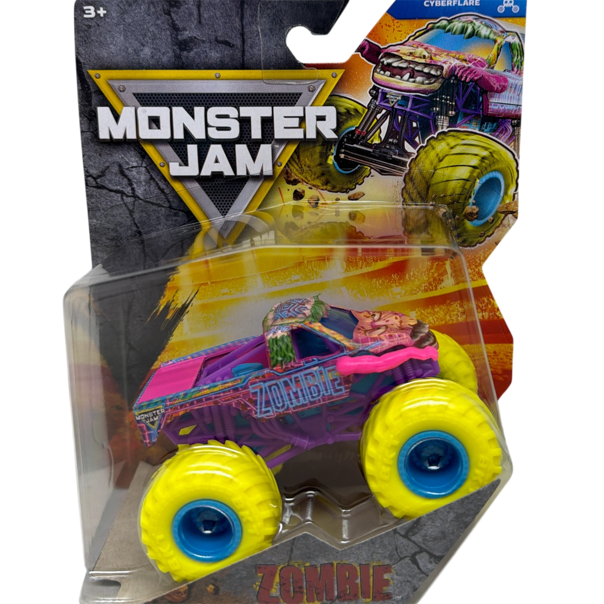 Monster Jam - 1:64 Scale Die Cast - Zombie Cyberflare