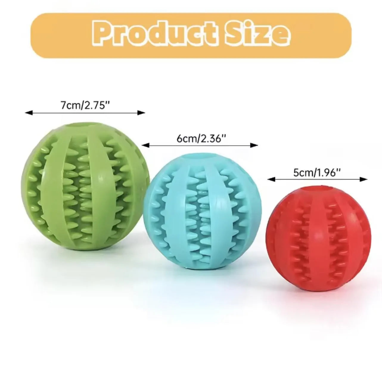 Healthy Teeth Dog Treat Ball – Interactive Dental Chew Toy for Clean Teeth & Happy Dogs